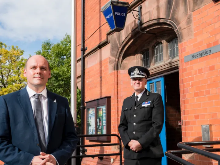 Police Commissioner Keane and Chief Constable