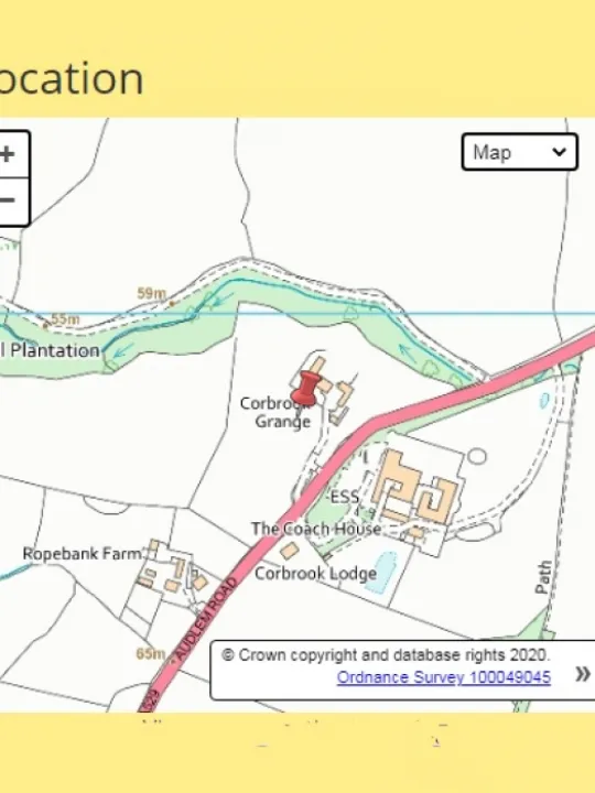 corbrook map