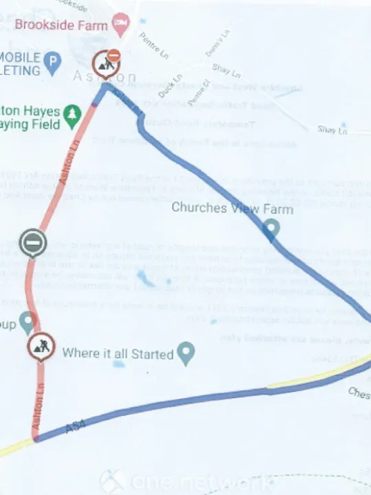 Road Closures 2nd Feb 2 PhotoScan