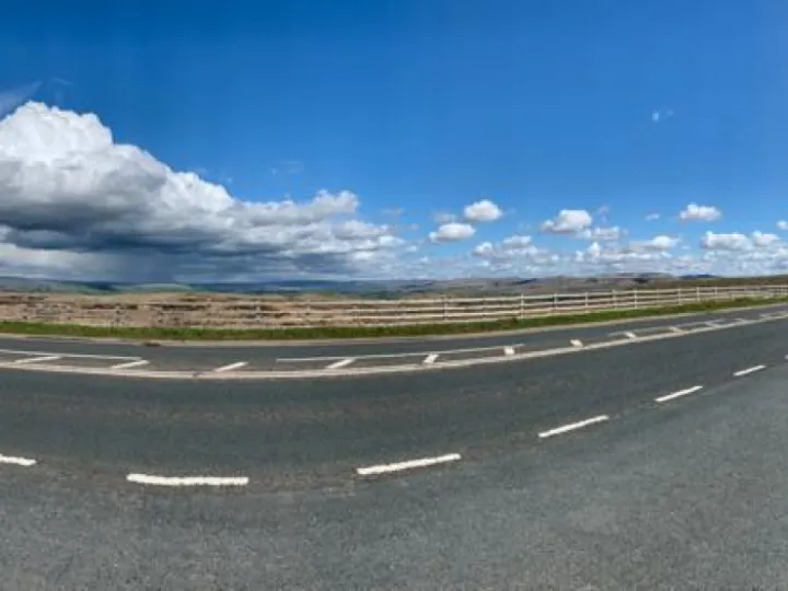 Revd John Kime – Shap Fell Summit – Climate Change Cycle Ride 18 May 21