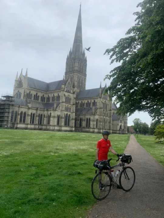 3 June – the incredible spire of Salisbury Cathedral