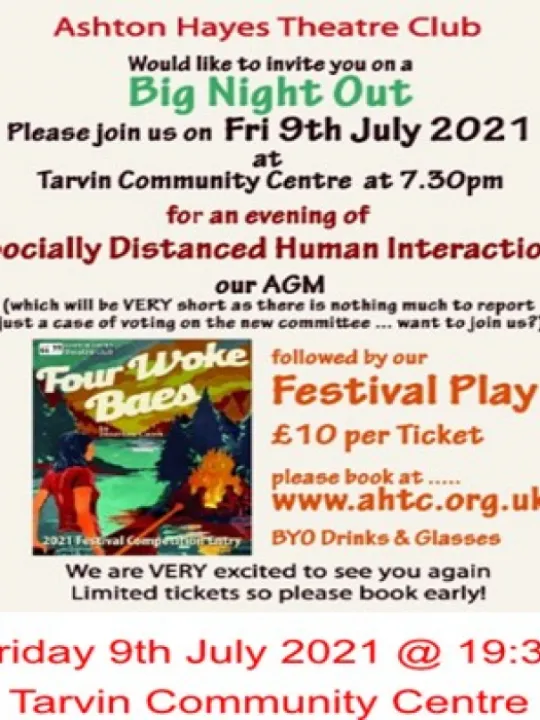 AHTC Big Night Out Poster