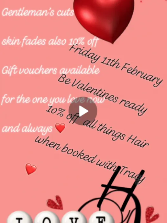 Braids valentine Advert