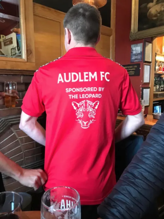 Audlem FC Away strip