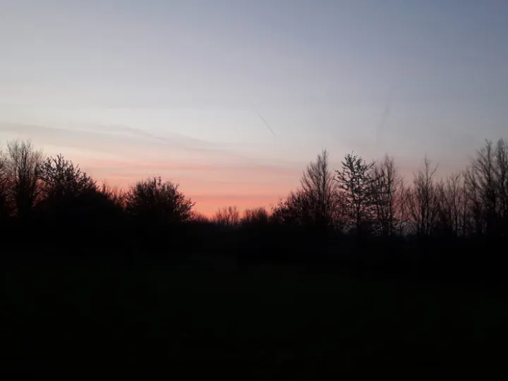 2022-04-17 Easter Day Sunrise red sky