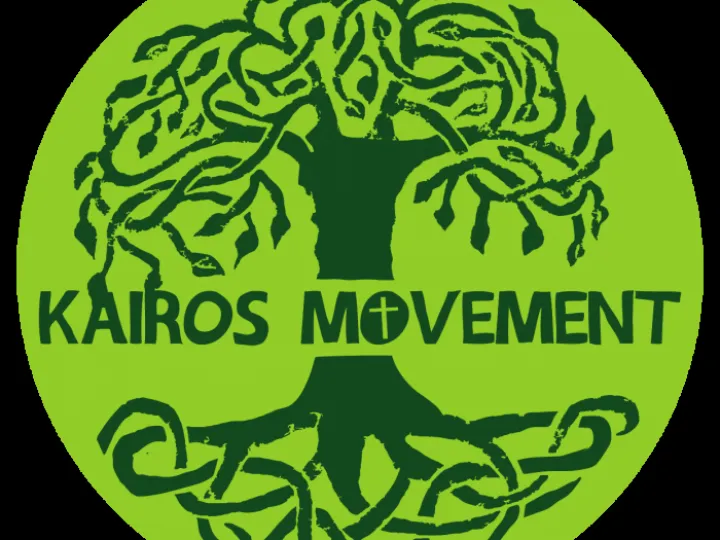 Kairos Movement Logo-Dark Green on Light Green-Circle