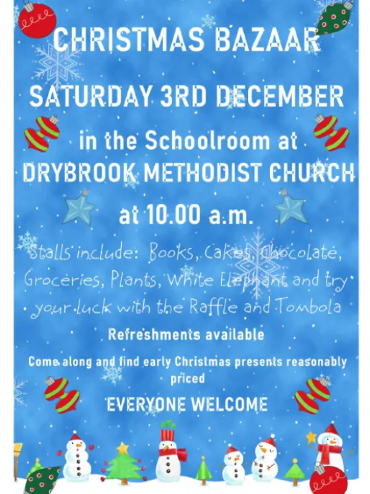 Drybrook Christmas Bazaar