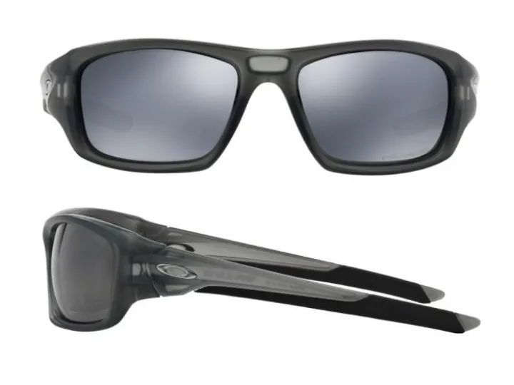 Oakley Valve In Matte Grey Smoke With Polarised Iridium Black Lenses OO9236-06