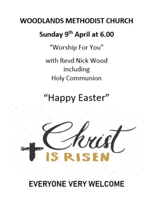 Woodlands Easter Sunday WFY