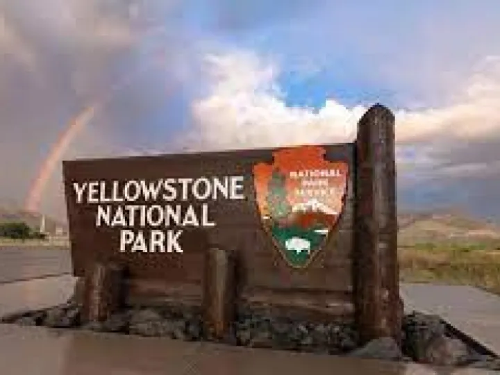 Yellowstone sign