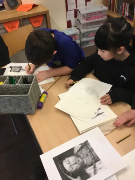 Y4 Art Henry VIII Shading