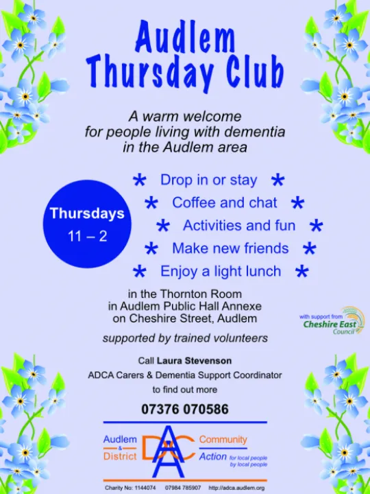 Dementia Support Poster