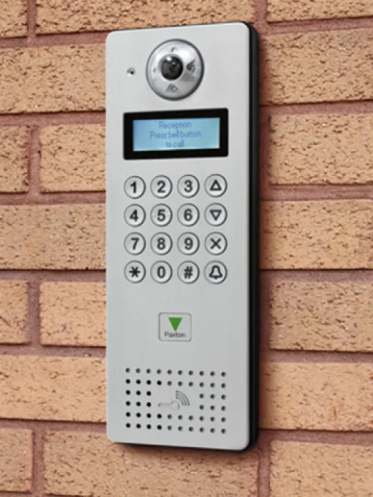 Gate entry intercom