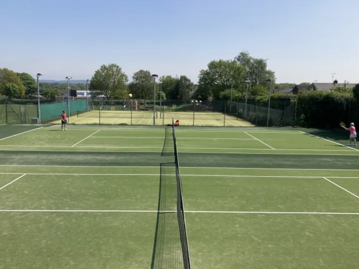 Tarvin Tennis Club New Surface 2023