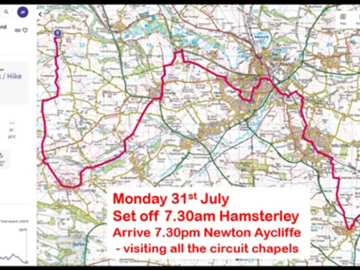 Circuit walk 31-07-2023
