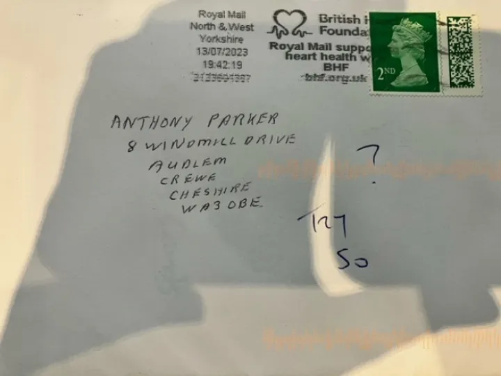 mysterious letter