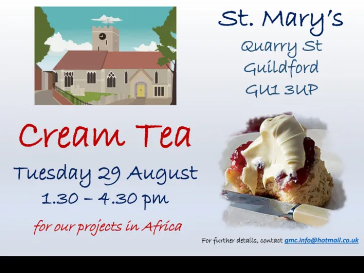 Cream Tea for Africa 2023