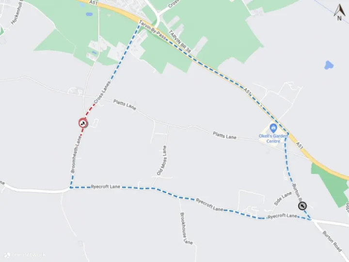 5 day notice Broomheath Lane