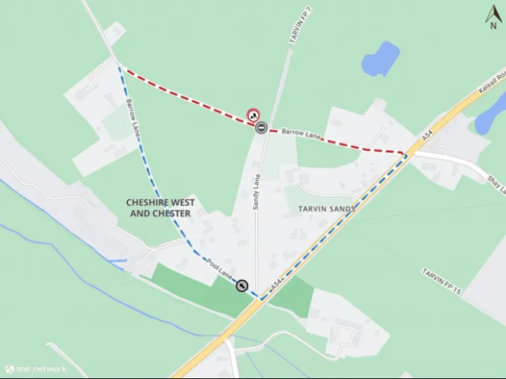 Road Closure &ndash; Barrow Lane 28-09-2023