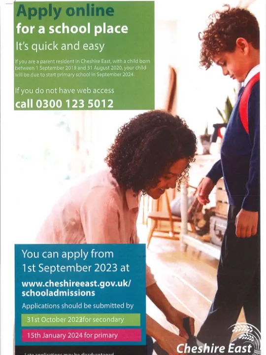 School Admissions Sept-2024