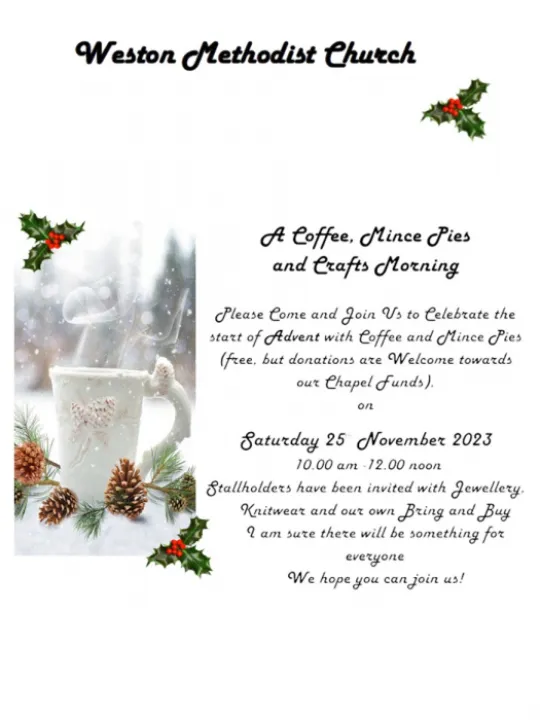 Weston Craft Coffee Morning