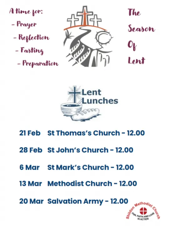 Shildon Lent Lunches 2024