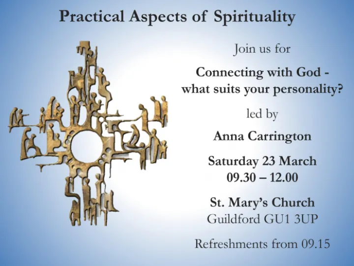 Practical Aspects Anna Carrington March 2024