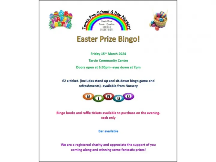 Easter Prize Bingo 2024 4x3