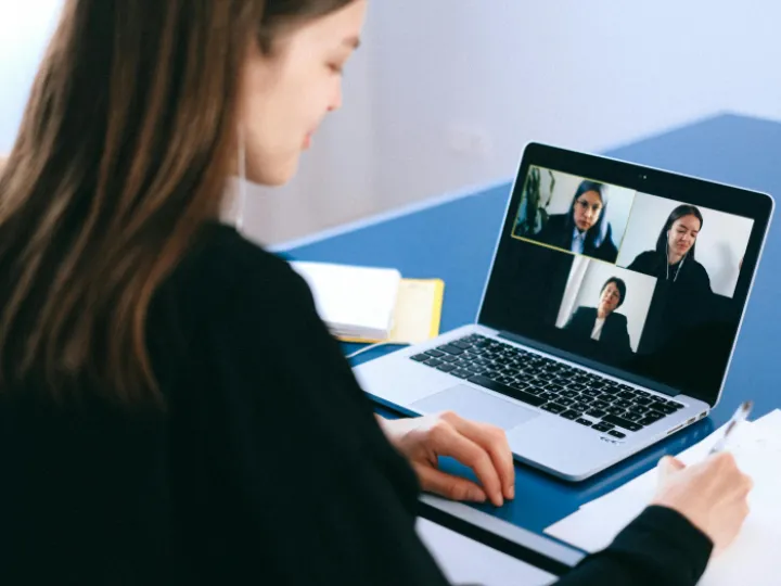 People on a Video Call