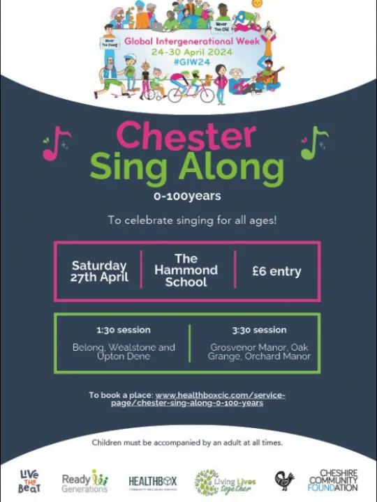 2024_04_27 Chester Sing Along Flyer