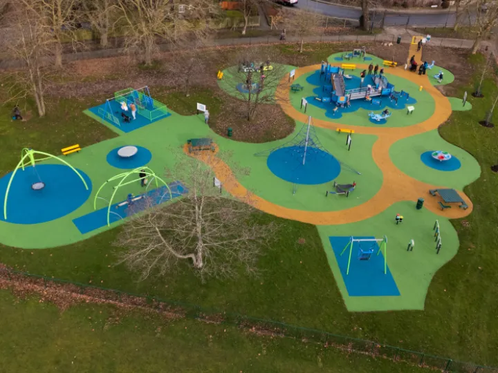 The Playground From a Bird&rsquo;S Eye View