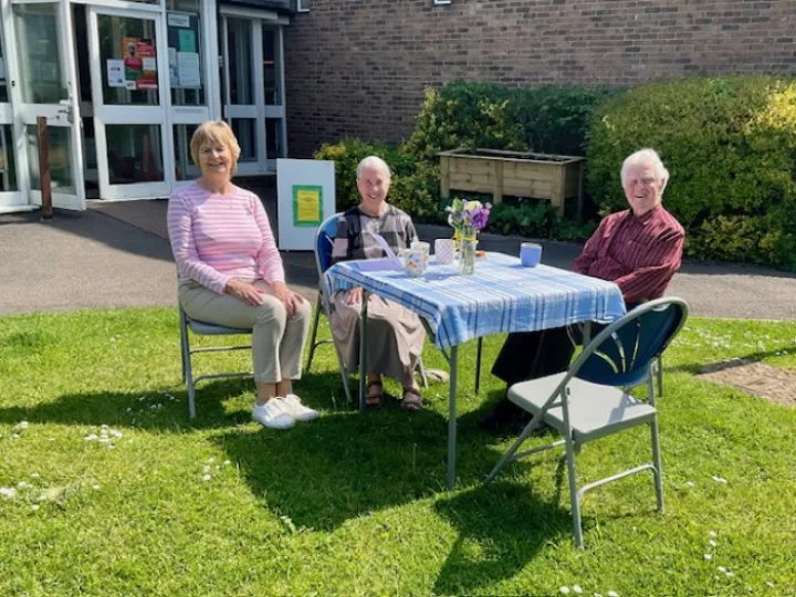 Guests at the Christian Aid Coff Morning