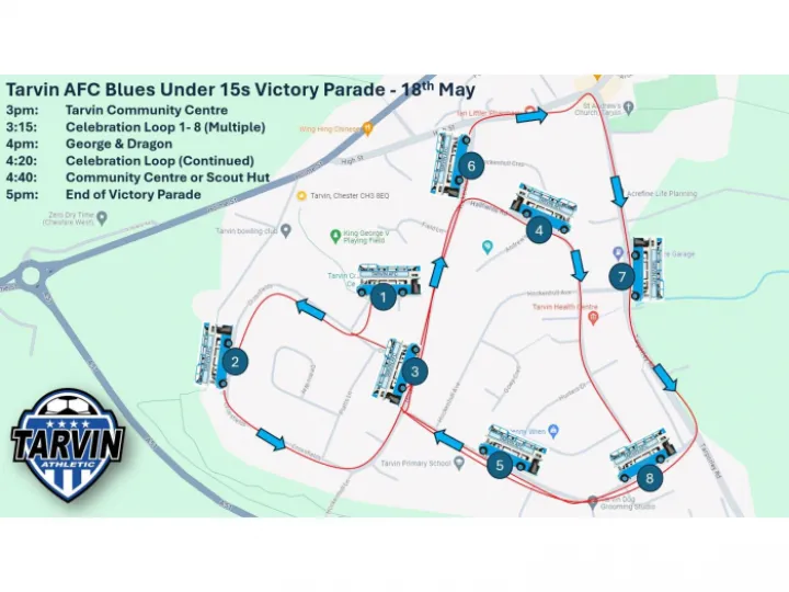 Victory Parade Route 4x3