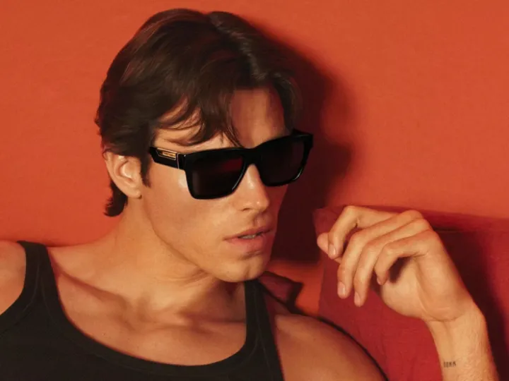 Man wearing Dolce & Gabbana sunglasses