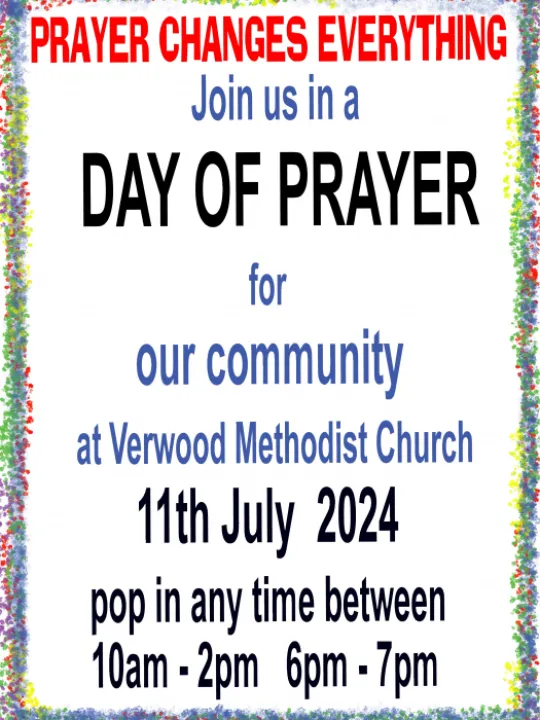 Day of Prayer Poster &ndash; 11-7-2024 &ndash; Pdf