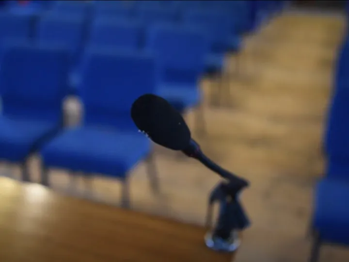 Microphone – preaching