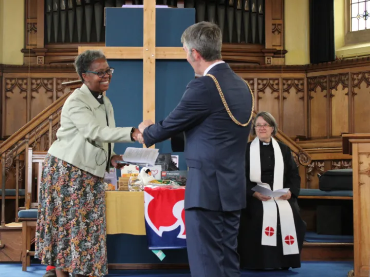 Sonia's welcome service