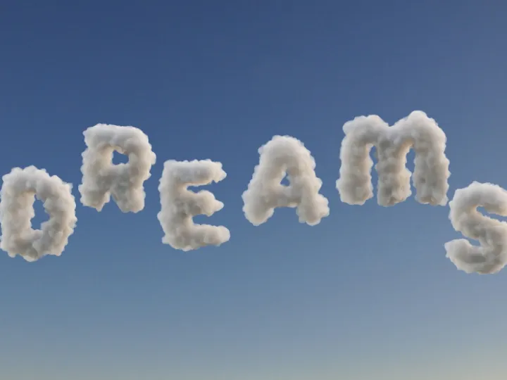 Dream, clouds, sleep