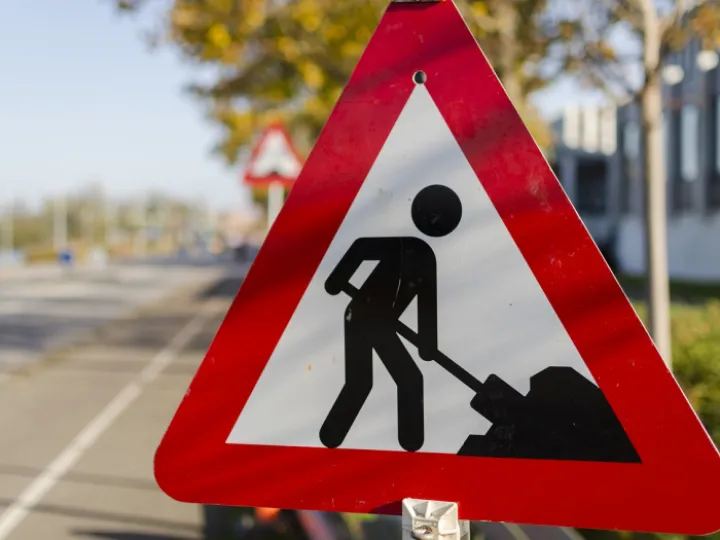 Road work, road, construction