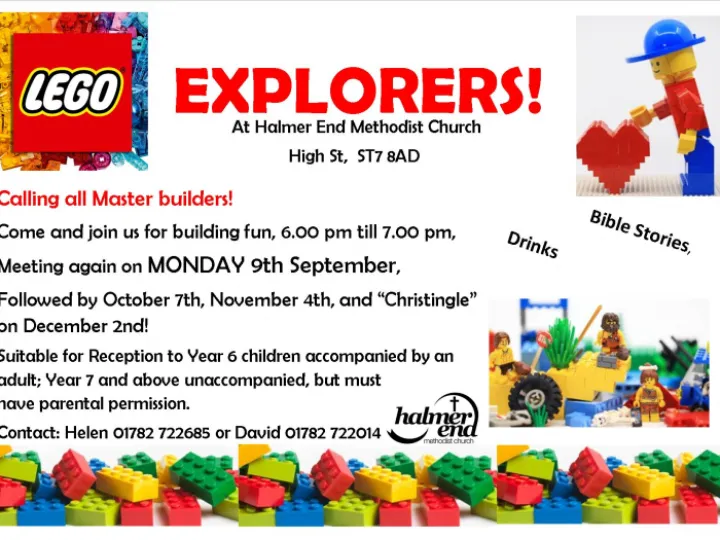 Lego Poster Halmer End Sept 24