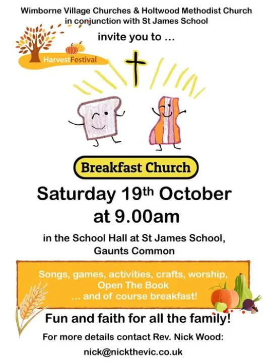 Breakfast Church Poster – Oct 19th 2024