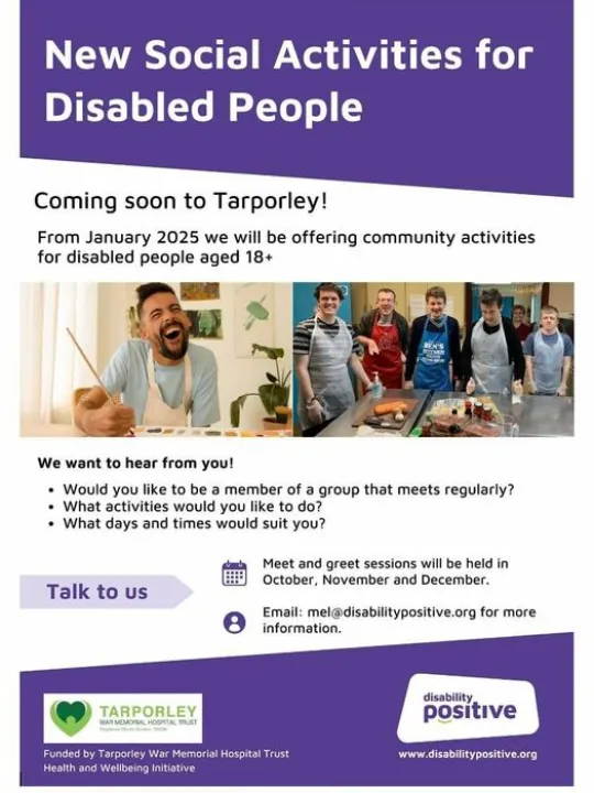 Disability Positive – launching new group