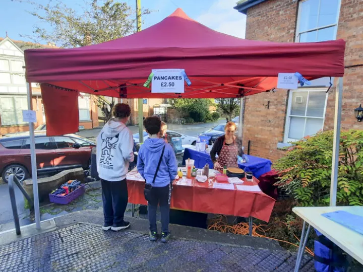 Apple pressing at Methodist Church 2024 &ndash; Pancakes