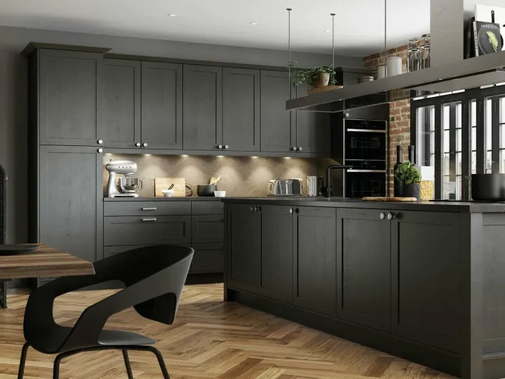 Alku Dark Shaker Kitchen