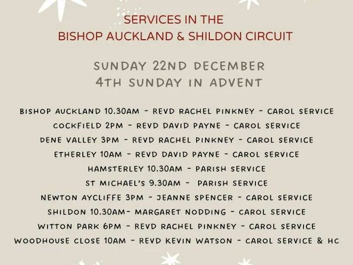 Bas Advent 4 Services 2024