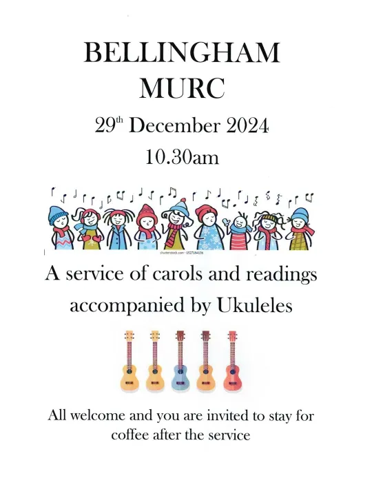 Carols & Readings accompanied by Ukuleles