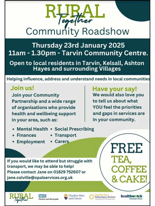 Tcc &ndash; Rural Together Community Roadshow Poster 3x4
