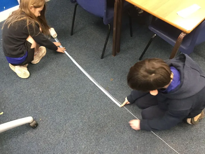 Making paper cup telephones