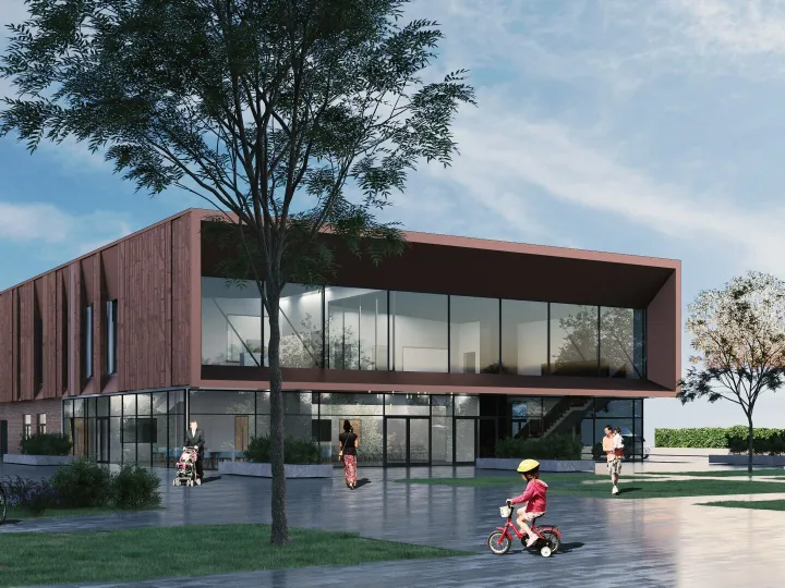 Artist's Impression of Crewe History Centre