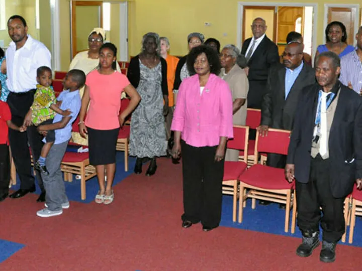 Another view of our church family